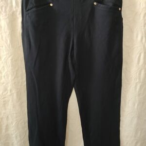 Black High-Waisted Pants ANNE KLEIN
